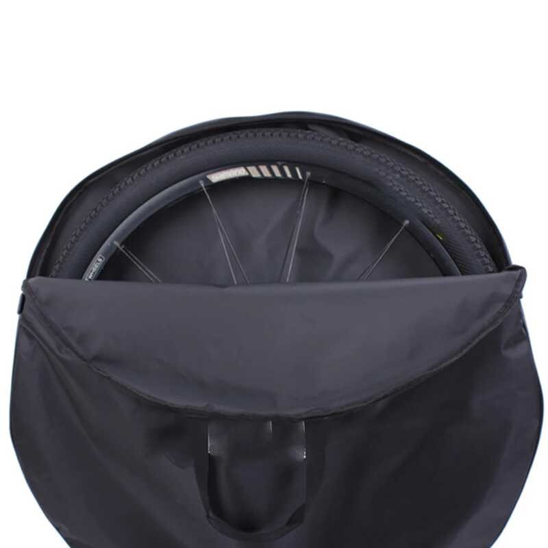 ❥ 1 PC กันน้ําไนลอนจักรยานล้อกระเป๋า 26 27.5 29 นิ้วล้อพ