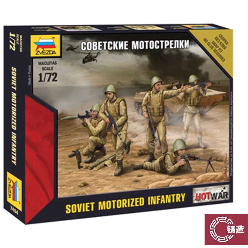 รถทหารโซเวียต ZVEZDA 7404 1/72