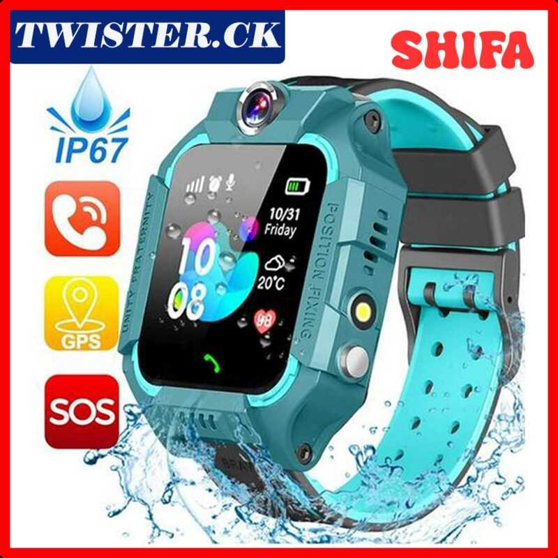 ❤ [Shifa] Z6f การ์ดซิมนาฬิกาอัจฉริยะโทรศัพท์ SOS สมาร์ทวอท์ชของเด็กกันน้ำลึก Ip67ของขวัญนาฬิกาข