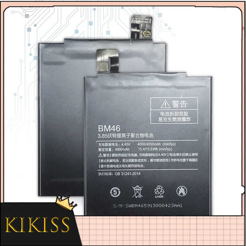 Xiaomi Redmi Note 3 Note3 BM46Original แบตเตอรี่ 4000mAh