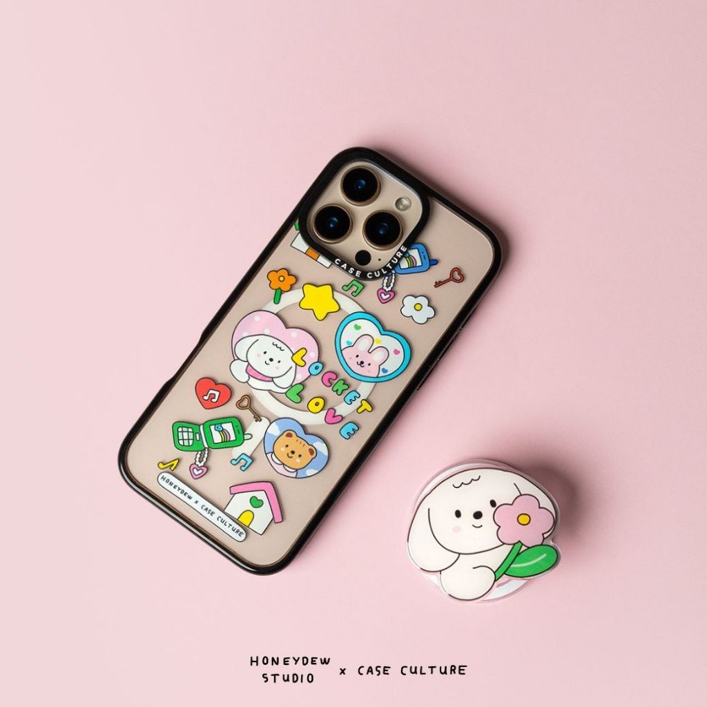 ลาย Locket Love ️️ เคสกันกระแทก iPhone แบรนด์ Case Culture x Honeydew