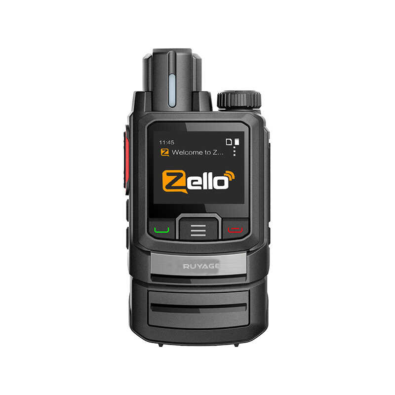 ❥ Zello Ruyage-Zl20วอล์คกี้ทอล์คกี้วิทยุ4g พร้อมซิมการ์ด Wif