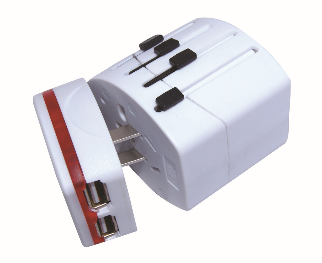 Global Multi-Function Conversion Socket Global Conversion Socket 1A Dual usb Travel Conversion Socke
