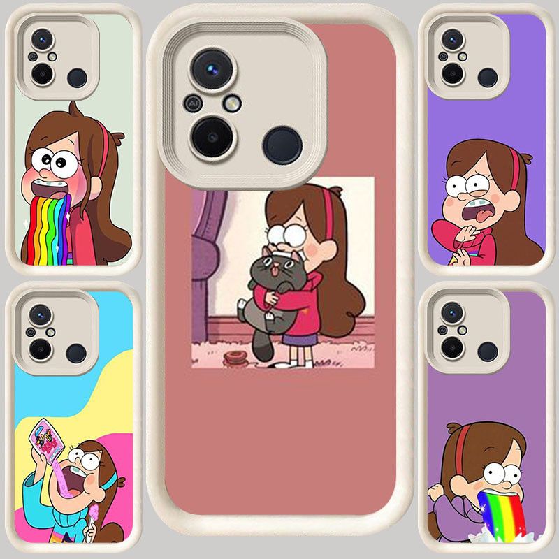M-40 Gravity Falls Mabel Pines ปลอกสีขาวสําหรับ Xiaomi Redmi A5 9A POCO C71 C65 9T A1 หมายเหตุ 7 12C