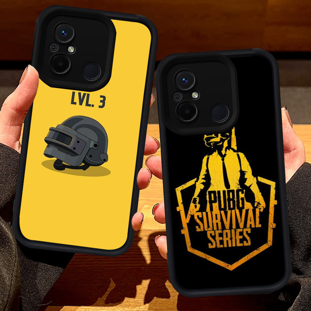 S44 PUBG เกมปลอกสําหรับ Xiaomi Redmi A5 POCO C65 C71 10C 12C A1 9C หมายเหตุ 7 A2 9T 9A C55 M3 M4 Pro