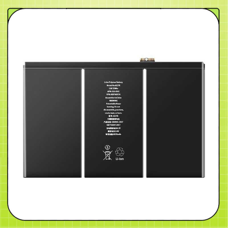 แท็บเล็ตแบตเตอรี่ 6930mAh สำหรับ Apple iPad 2 iPad2 A1395 A1396 A1397 A1376 A1316