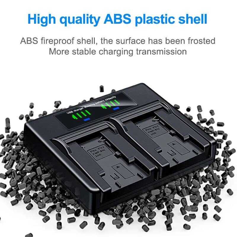 ❃ HQIX  สําหรับ Fujifilm Ds260 Dx-9 Mx-500 600 600X 600Z 700 กล้อง Np-100 Dual Charger แบตเตอรี่ ❃