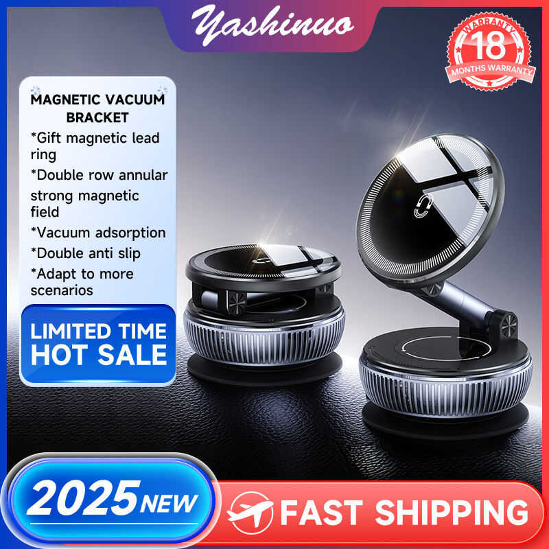 ❤ Yashinuo Vacuum Suction Magnetic Mobile Phone Holder 2025 New Car Specific Navigation Univers