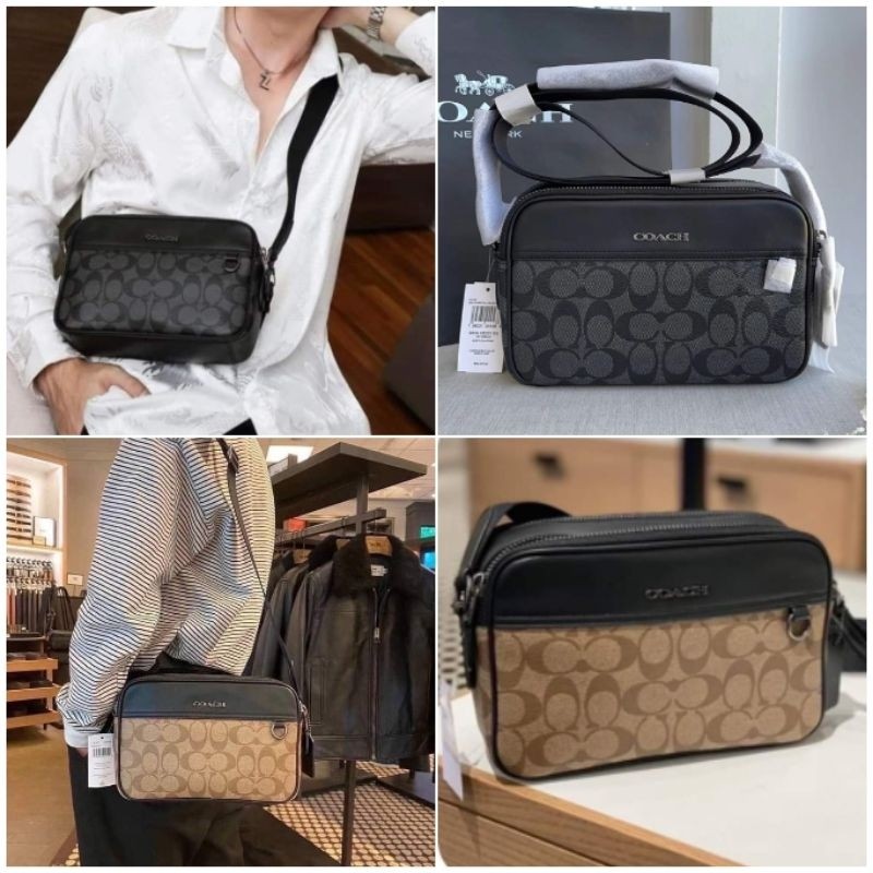 ของแท้ 100% .* New พร้อมส่ง .* กระเป๋าสะพายข้าง Coach c4149