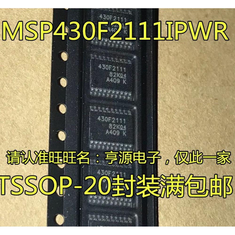 5 ชิ้น MSP430F2111 MSP430F2111IPWR 430F2111 TSSOP-20 ชิป IC