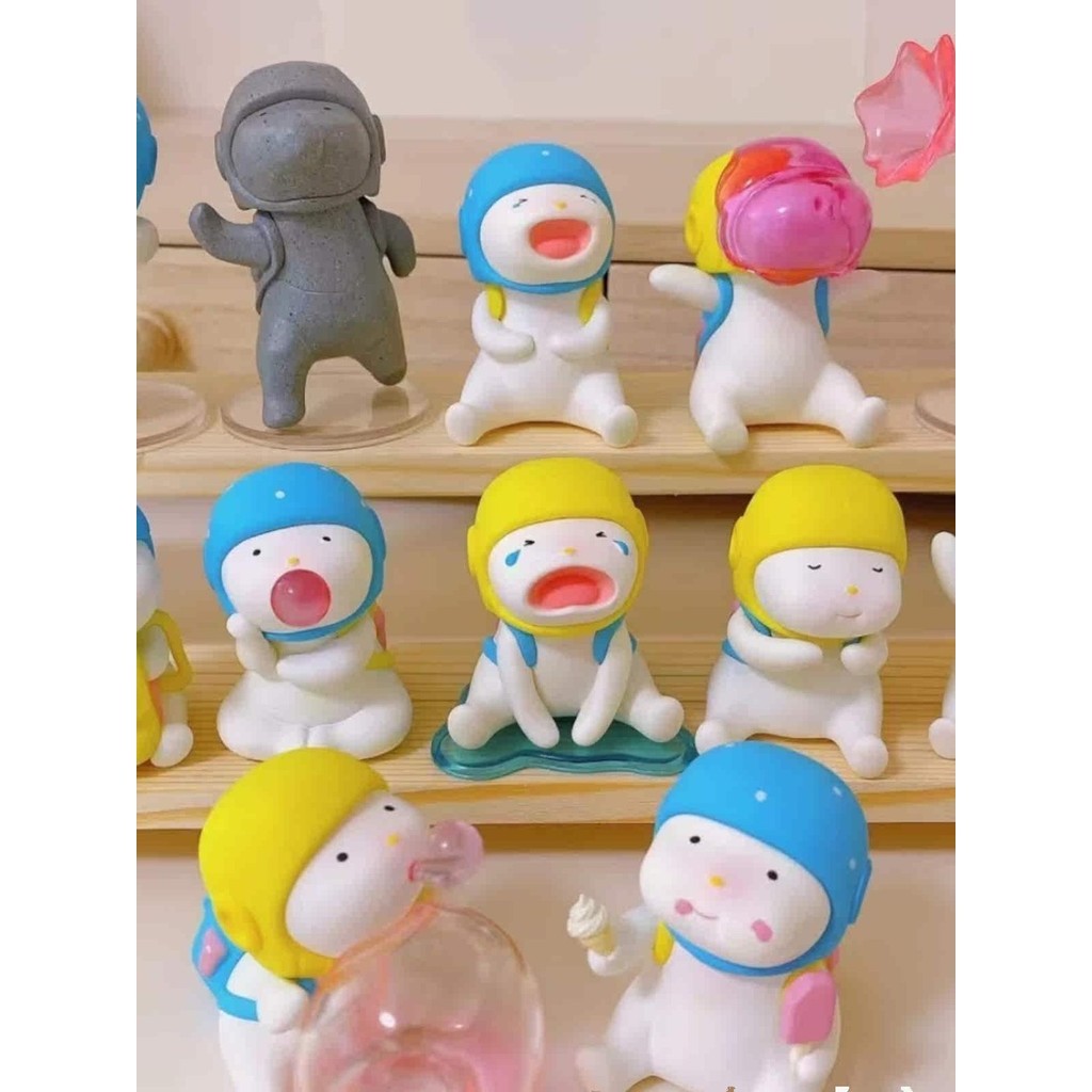 spot goods repolarแสดงออกกระเป๋ากล่องตาบอดได้รับการยืนยันตุ๊กตาน่ารักอินเทรนด์ของเล่นเดสก์ทอปรถขอ