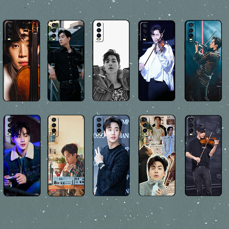 แฟชั่นสําหรับ Vivo S16 S17 S19 Pro V2025 v40 Lite Y200 Y300 Henry Lau นุ่มสีดํา TPU เคสโทรศัพท์