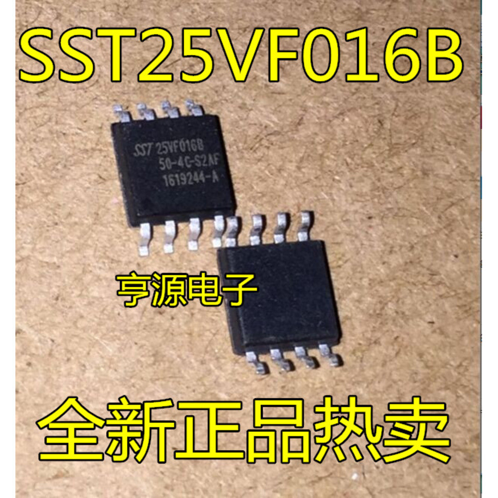 1 ชิ้น SST25VF016B-50-4C-S2AF SST25VF016B SOP8 16MB 50MHZ