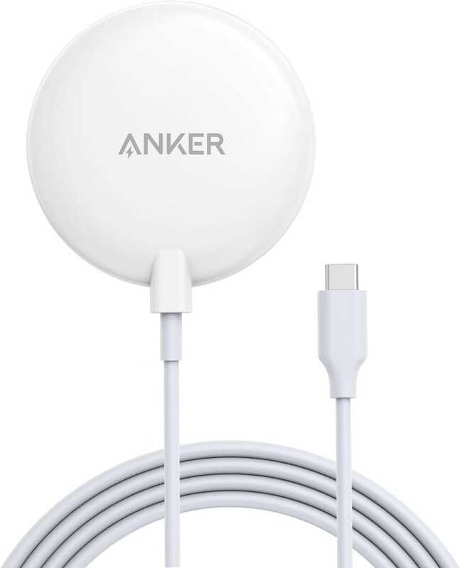 ❤ Anker Powerwave เลือก + แผ่นชาร์จไร้สายแม่เหล็ก,พร้อมสายชาร์จในตัว (ไม่มีอะแดปเตอร์ Ac) 7.5W