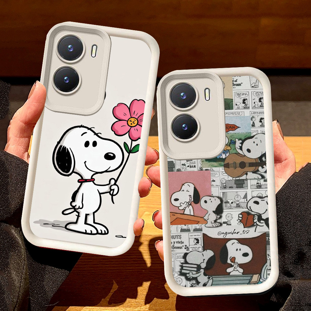 ปลอกสีขาวสําหรับ VIVO Y22 Y22s Y75 IQOO Z9 13 Z10 Y35 Z9X Y15a Y55 Y15s Y01 Y01A Y16 Y56 T4 5G S127 