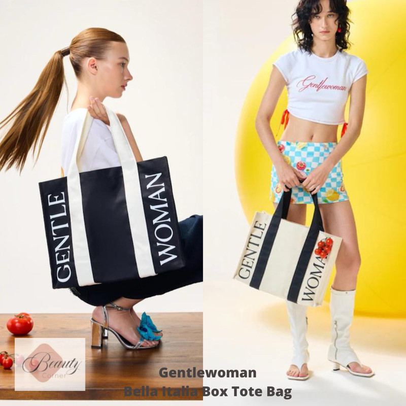 ♞,♘[พร้อมส่ง] กระเป๋า Gentlewoman Bella Italia Box Tote