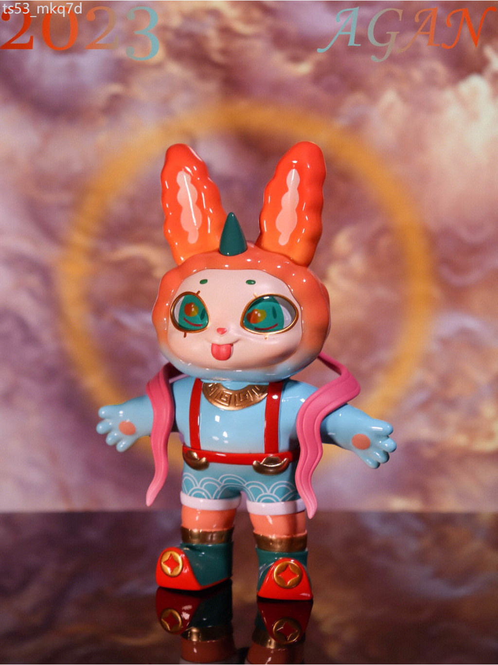 spot goods Agan Rabbit Zero Rabbit Three Series Unicorn ยืนยันกล่องตาบอดรูปของขวัญอินเทรนด์เดสก์ท
