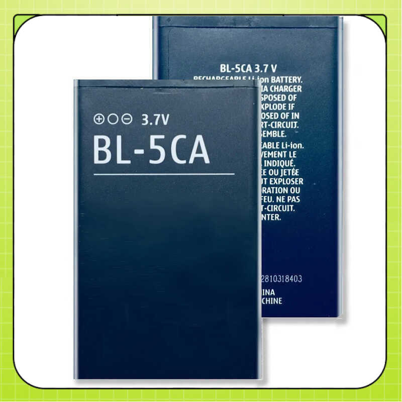 แบตเตอรี่ BL-5CA สำหรับ Nokia 1112 1200 2310 5130XM 7600 N70 E60 5030 C2-00 C2-01 X2-01 BL5CA
