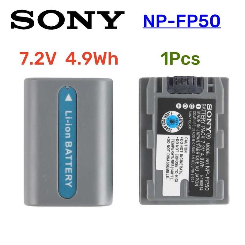 ❃ Original  Npfp50 NP Fp50 แบตเตอรี่สําหรับ Sony Np-Fp30 Np-Fp50 Np-Fp60 Np-Fp70 Np-Fp71 Np-Fp90    