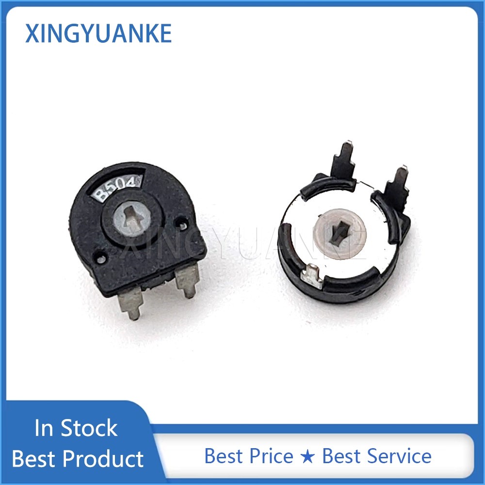 5 ชิ้น/ล็อต Potentiometer PT10 B1K B2K2 B4K7 B5K B10K B20K B50K B100K B200K B470K B500K B1M แนวนอน A