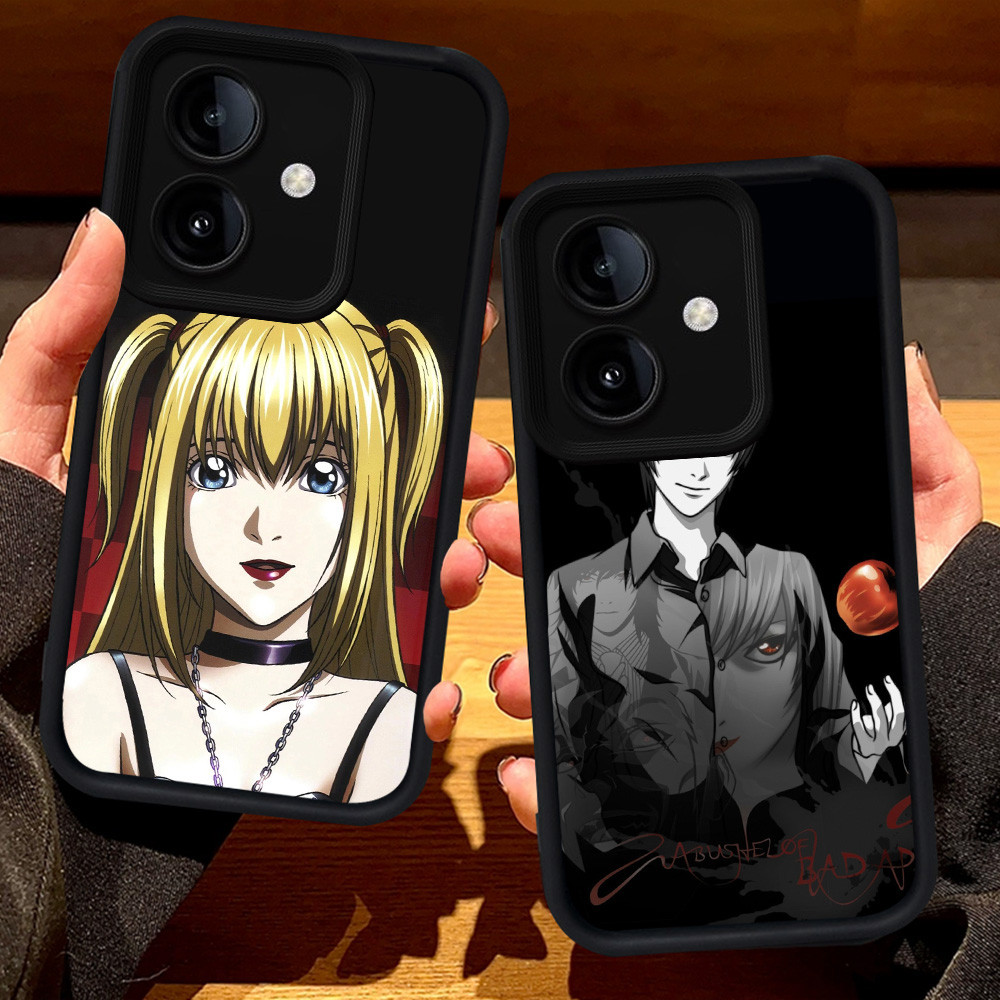 S89 Death Note Casing สําหรับ OPPO A79 A3X A3 A5 A5I Pro A5X 5G สีดํา