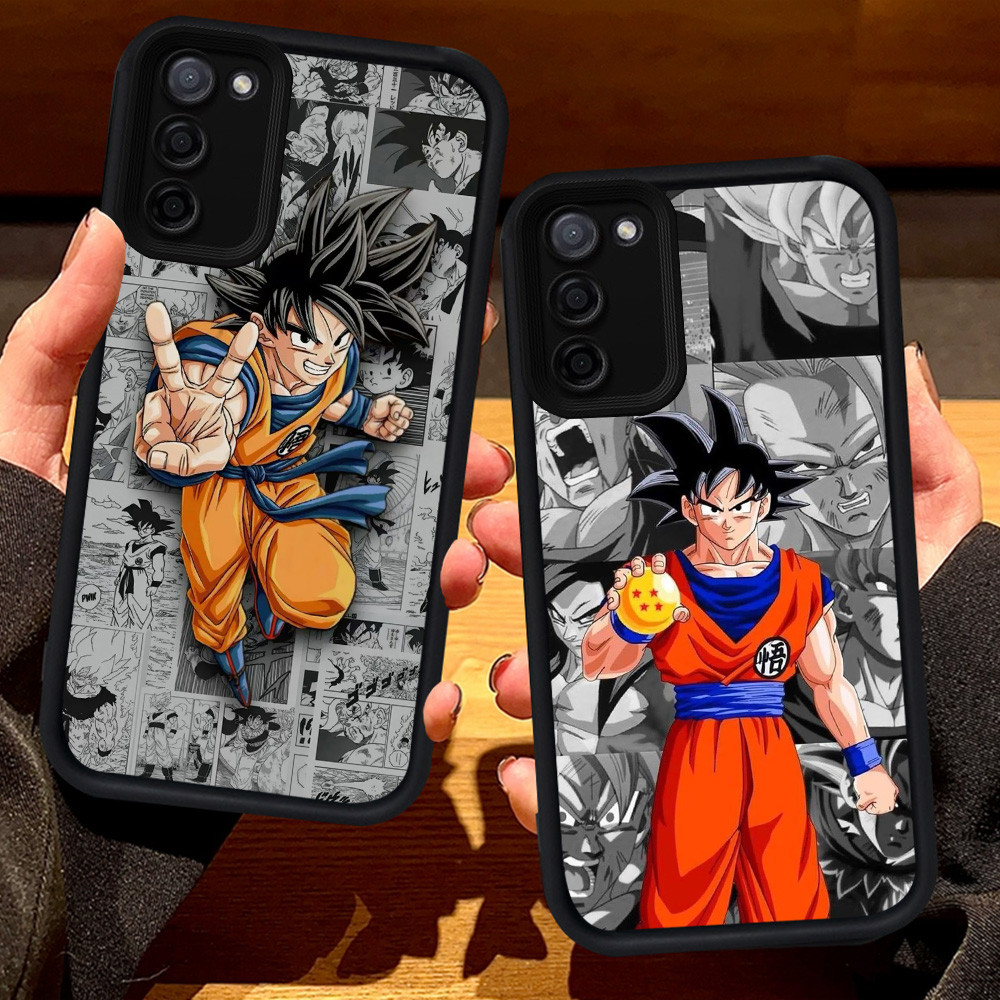 S11 Dragon Ball z สําหรับ Samsung M02S M02 A71 A02S A51 J4 A31 F02S A03S J6 A02 A03 Core Plus สีดํา