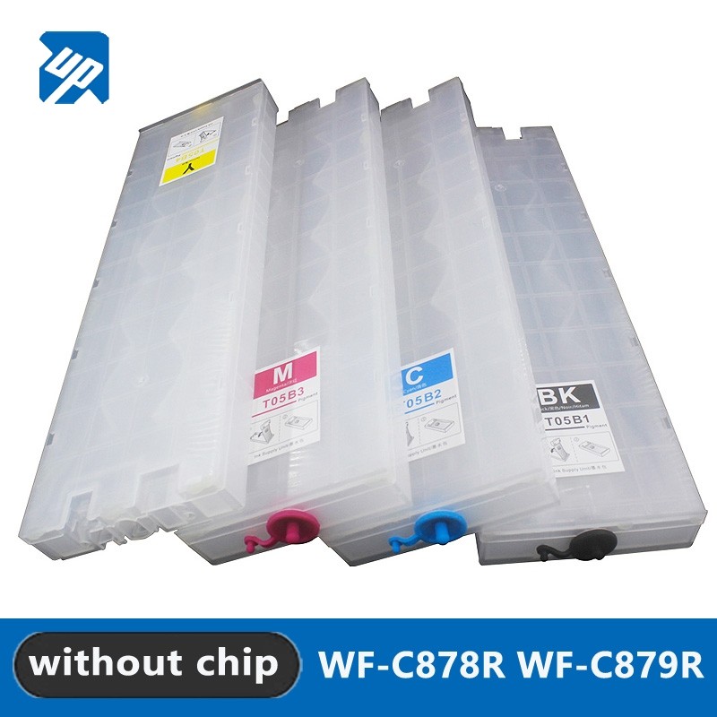 UP T05A T05B 800ML ตลับหมึกรีฟิลสําหรับ Epson WF-C878R WF-C879R WF-C878 WF-C879 C878R C879 078RA เคร