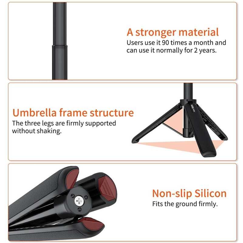 ❥ VRIG Tp-08 Selfie Stick ขาตั้งกล้อง Vlog บันทึกวิดีโอสําหรับ G