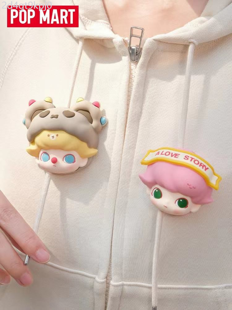 จุดสินค้า ♞,♘,♙POPMART DIMOO Date Day Series Lanyard กล่องตาบอดกระเป๋าจี้รองเท้าแฟชั่นดอกไม้อุปกรณ์