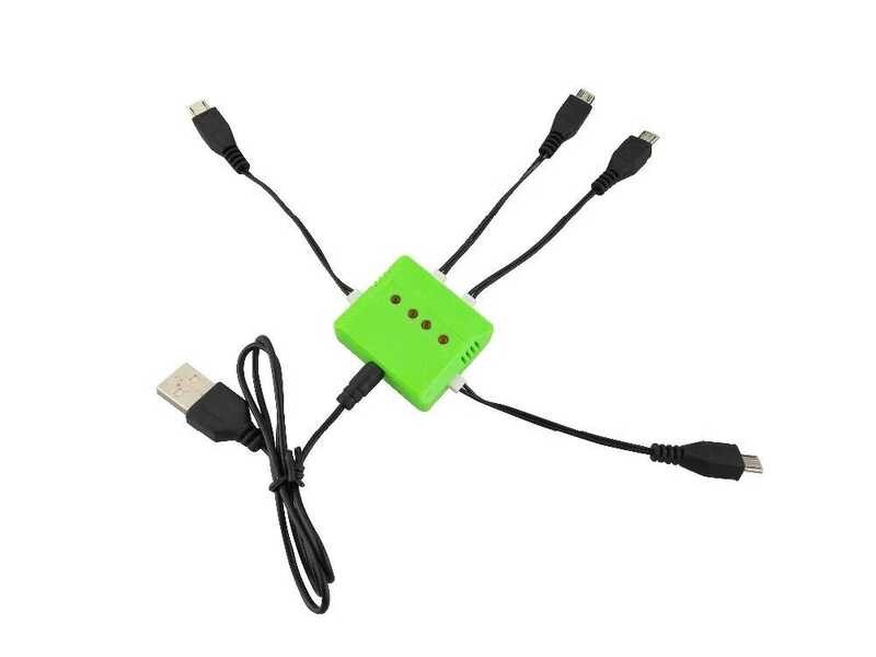 ▥ 4Pcs * 3.7V 900Mah แบตเตอรี่ + 4-In-1 สำหรับ Sg700 Dm107s S169 พับ Quadcopter อะไหล่
