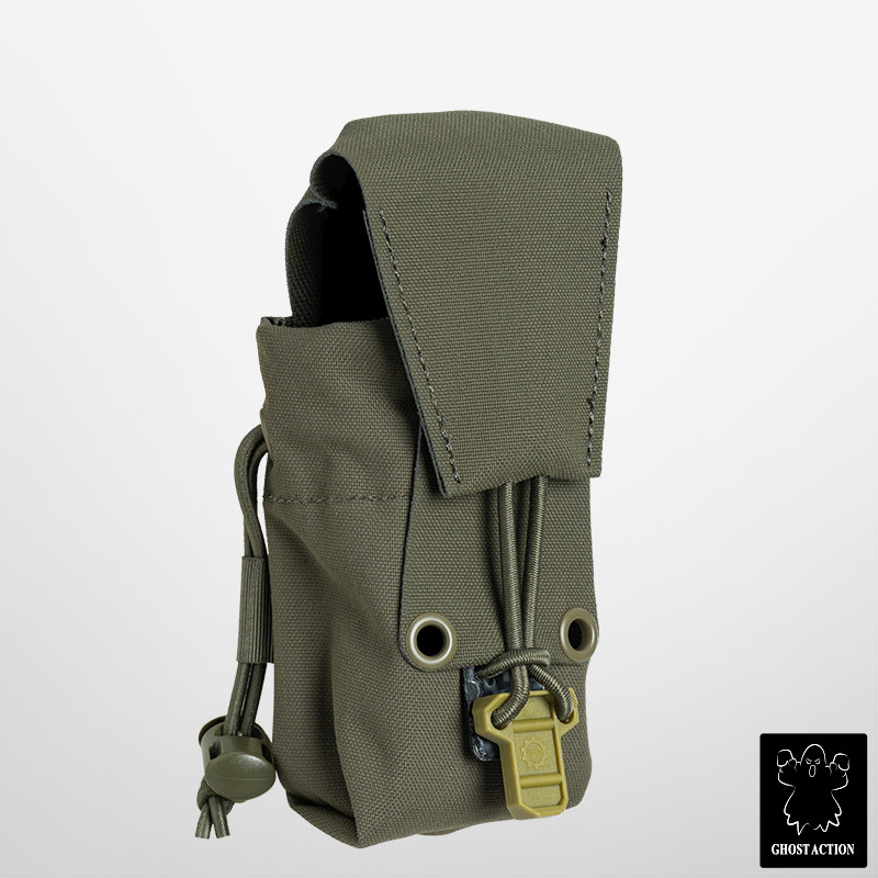 GA Tactical Banger Pocket With Flip Cover FERRO Style Adjustable Tactical Tool Carrier 6523