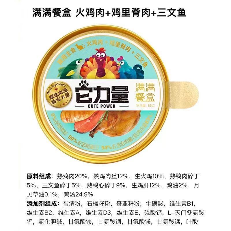 [ร้านขายดี] It Power Cat Meal Box Cat Main Full Meal Box ราคาเต็ม อาหารหลัก แหล่งเนื้อสัตว์หลายชนิด