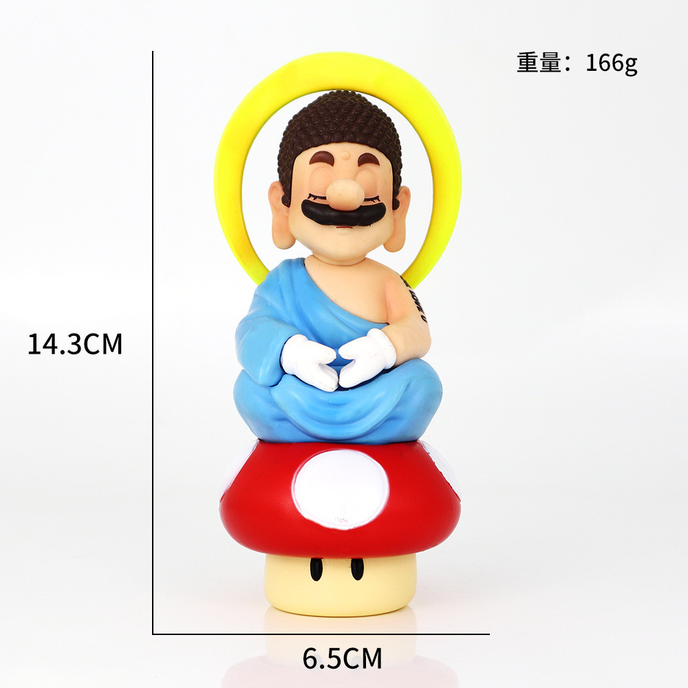 ตัวเลข Ruyi Mario ข้ามพรมแดน, ตัวเลขอะนิเมะ Super Mario, เครื่องประดับเดสก์ท็อป Buddha Mario