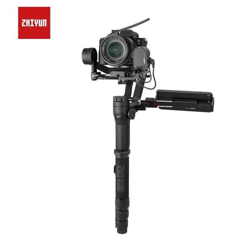 ▥ Transmount Telescopic Mini Monopod 65 ซม.ขยายเสาสําหรับ Zhiyun Weebill 3 Lab Crane 2 Plus Gim