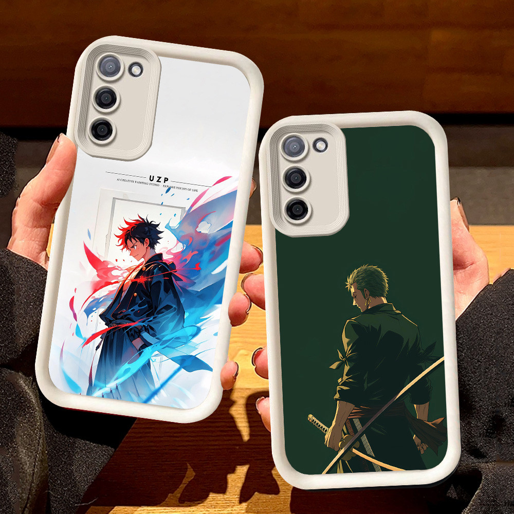 SAMSUNG เคสสีขาวสําหรับSamsung M02 A03S J6 A03 Core J4 Plus M02S A71 A51 A02S A31 A02 F02SS76 One Pi