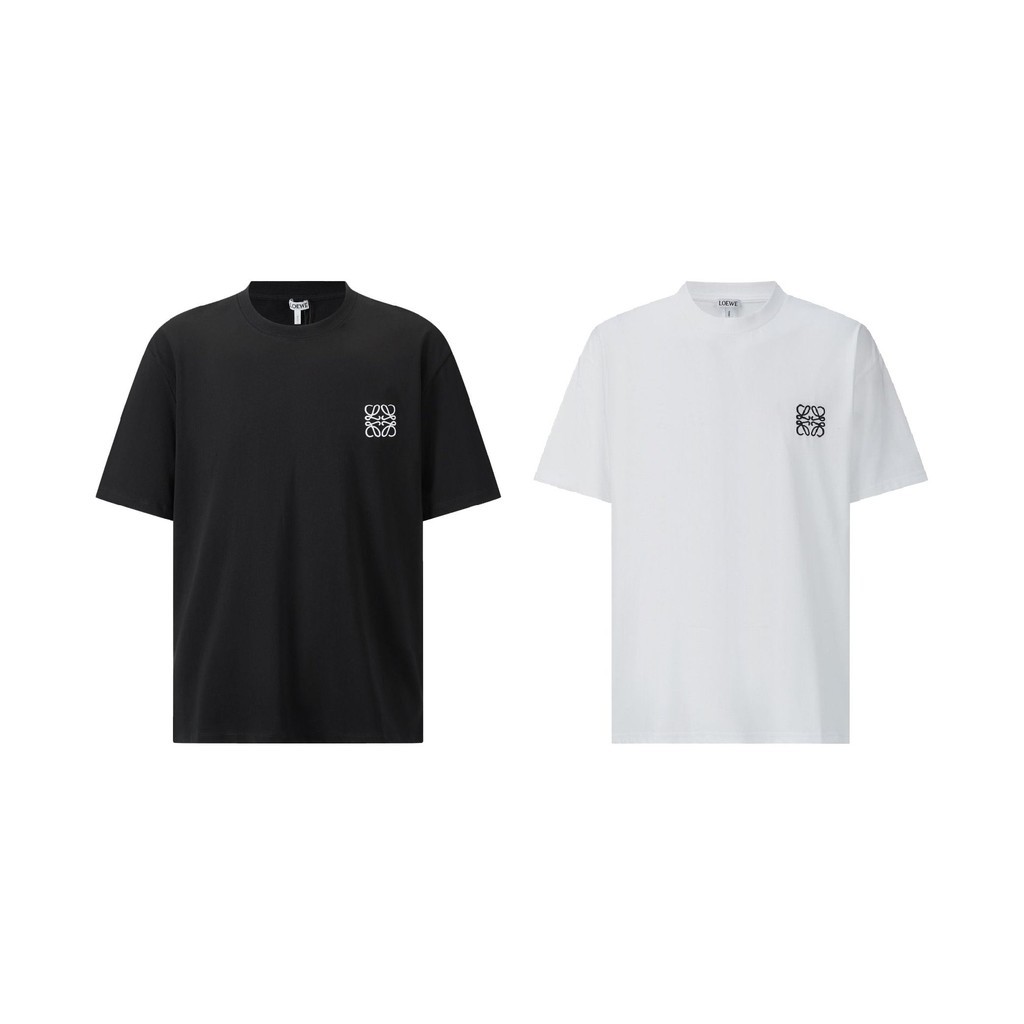 ♞,♘เสื้อยืดโลโก้ปัก Loewe Classic EFB