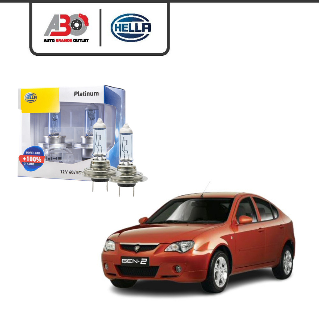 ชุดหลอดไฟฮาโลเจนไฟหน้ารถ HELLA - Proton Gen-2 (2004-2012)