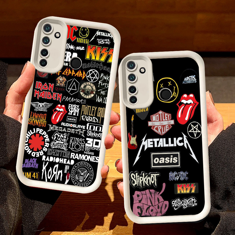 ปลอกสีขาวสําหรับRealme 14 14t 14X C71 C73 C2 Narzo 10A C2s 7i 5s 10 6i C17 5i 20A 5 C75 9i S20 Rock 