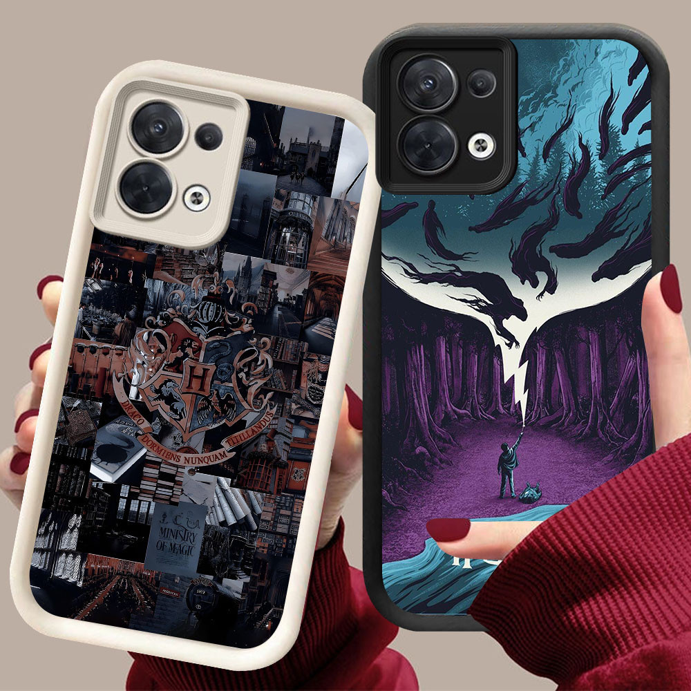 BK-9 Harry Potter Surprise Casing สําหรับ OPPO Reno Find 8 X5 7 F21 F21S K9X Pro Lite 5G 4G
