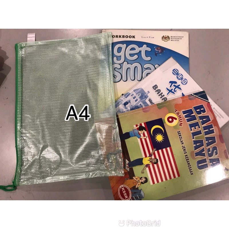 hot🔥การประกันคุณภาพ🔥 import A3,A4,A5.5,A5,B4, A6 Mesh Zipper File Zipper Bag Zip Bag Waterproof T