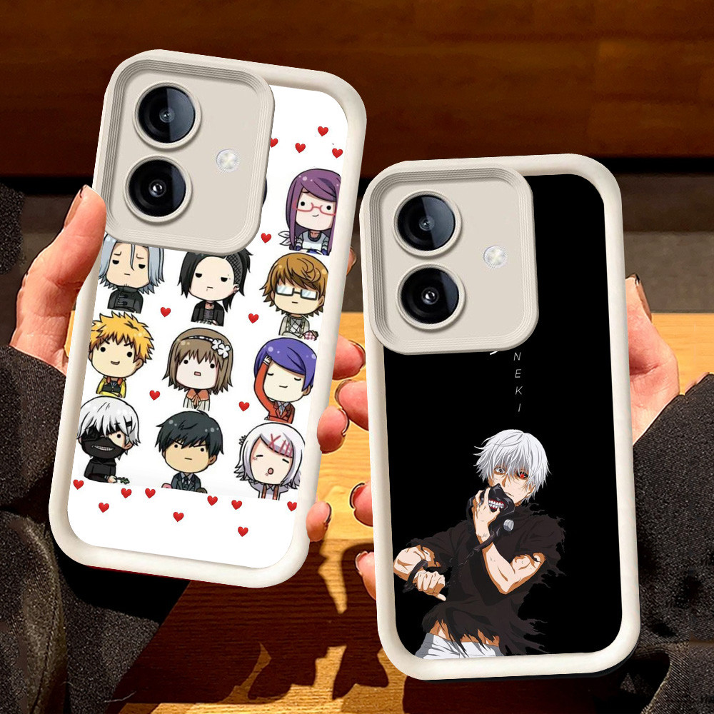 ปลอกสีขาวสําหรับ OPPO A3 A79 A3X A5 A5I Pro A5X 5G S5 โตเกียว ghoul