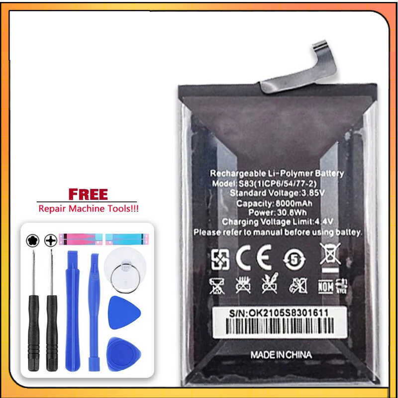 8000mAh Mobile Phone Battery For OUKITEL WP9
