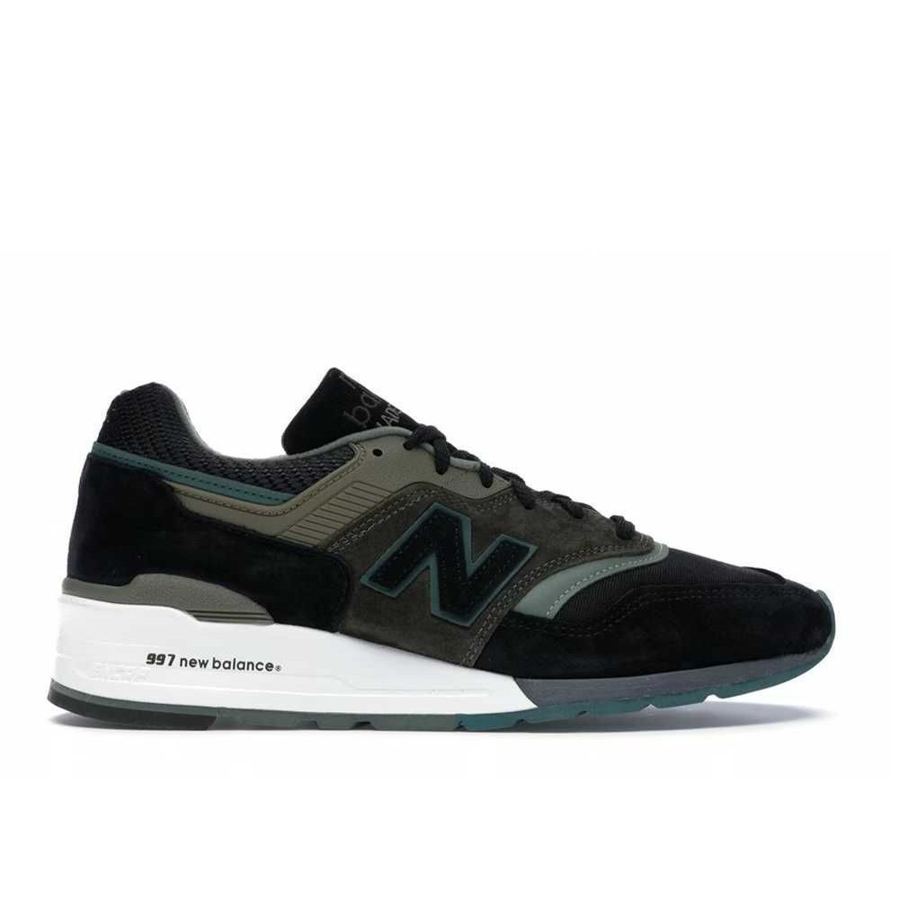 New Balance 997 Black Green Unused