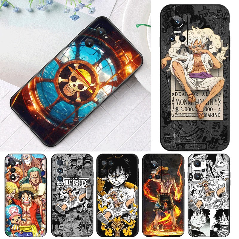 K9 Luffy One Piece สําหรับ Realme 6 7 8 Pro GT neo 3 เคสโทรศัพท์ TPU ฝาครอบป้องกันแบบนุ่ม