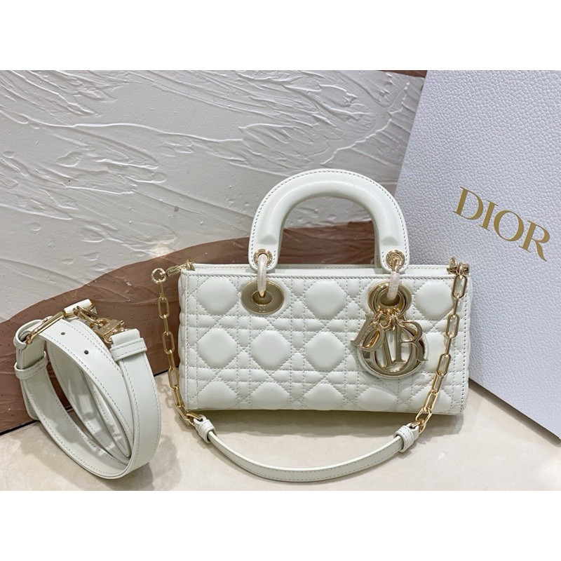 2024 Dior SMALL LADY D-JOY BAG(Ori) เทพ size 22x12x6 cm.