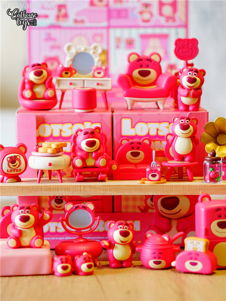 ♞ของแท้ 52toys Strawberry Bear's Room Series Blind Box ของแท้ Disney Toy Story Girls Gift