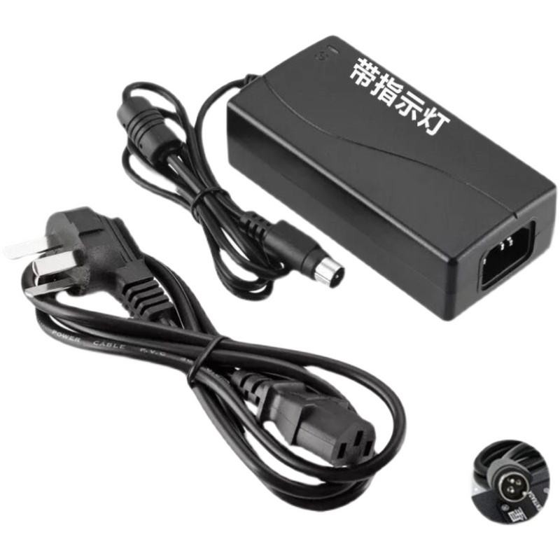 เหมาะสำหรับเครื่องพิมพ์มาตรฐานความร้อน Keruyun RP326 แหล่งจ่ายไฟ 24V2.5A อะแดปเตอร์แหล่งจ่ายไฟสามพิ