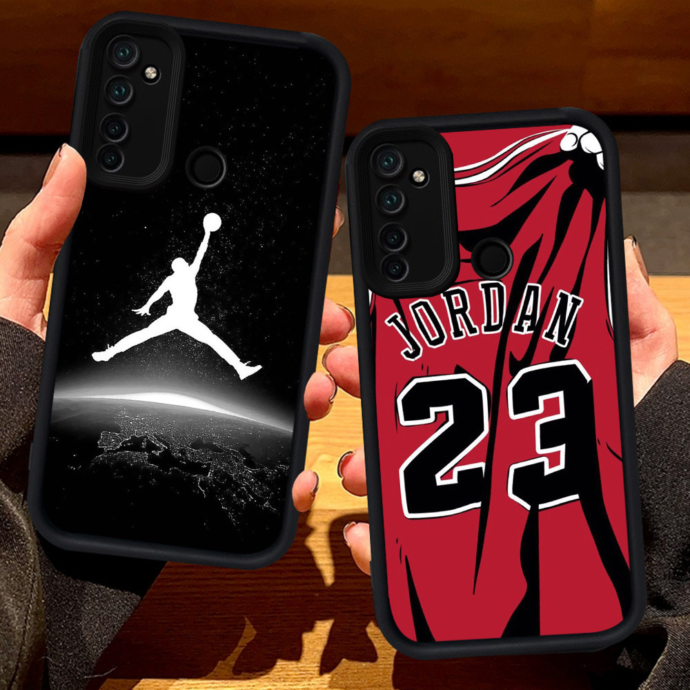 S55 J-jordan โลโก้สําหรับ Realme 14 14T 14X C71 C73 5s C2s C75 5 C17 C2 5i Narzo 10A 20A 7i 9i 6i 10