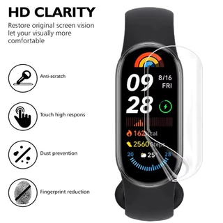 ฟิล์มไฮโดรเจลสําหรับ Xiaomi Smart Band 10 ฟิล์มกันรอยหน้าจอสําหรับ Xiaomi Band10 Clear Cover Films