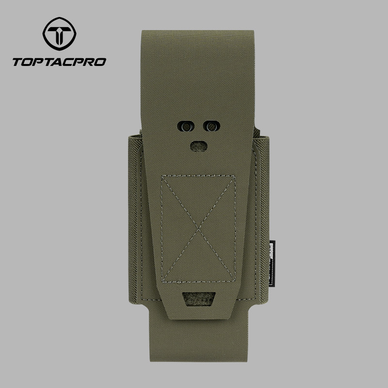 TOPTACPRO Tactical Double 556 Mag Pouch พร้อมแผ่นด้านหลังถอดได้ MOLLE 8530